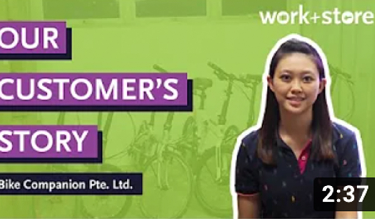 #WhereYouStoreMatters – Work+Store x Bike Companion Pte. Ltd.