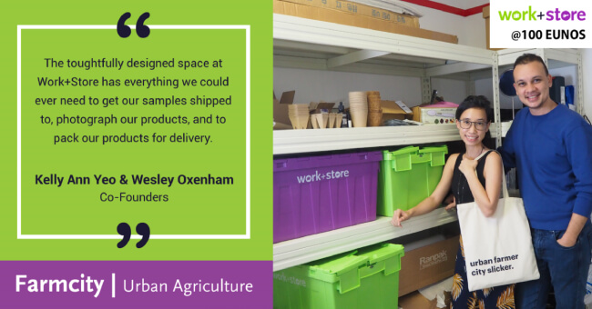 How Work+Store’s Storage Unit Helped Farmcity Store Their Grow Kits & Run Their Business Smoothly