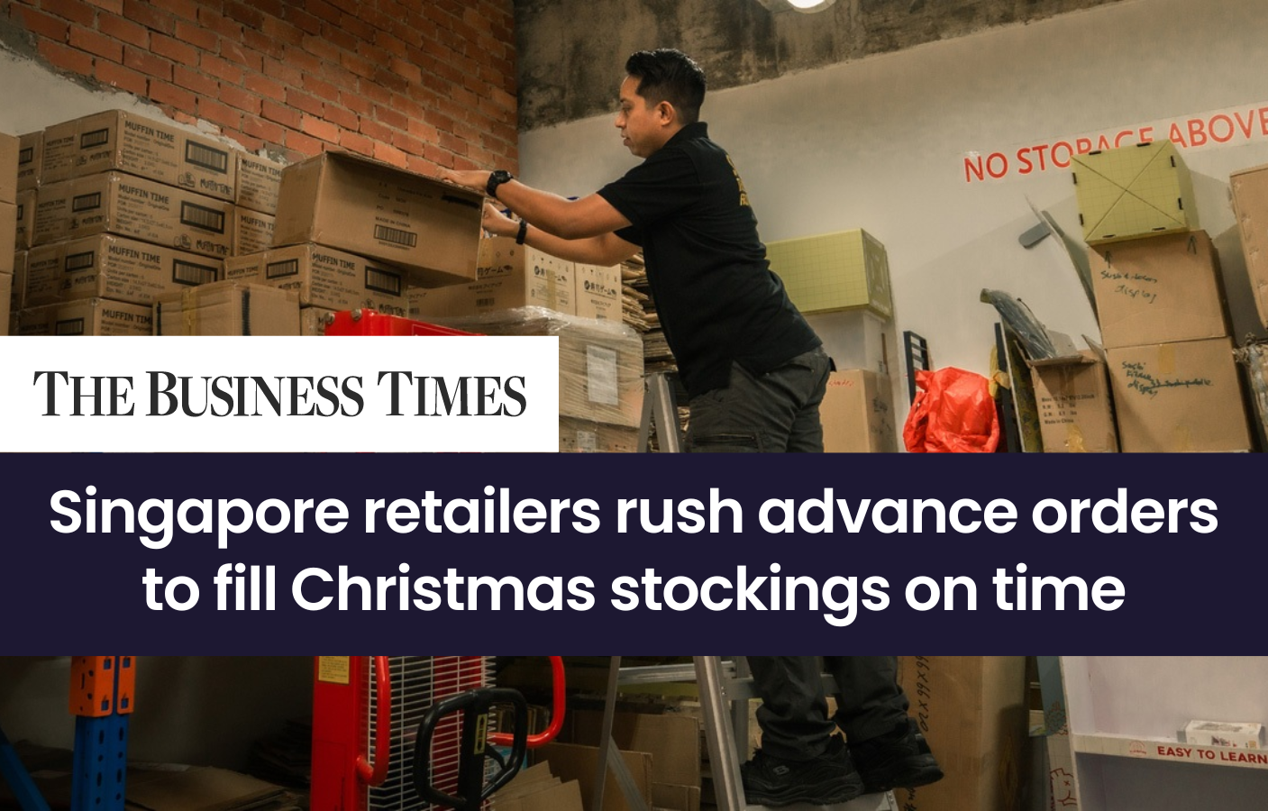 Singapore retailers rush advance orders to fill Christmas stockings on time