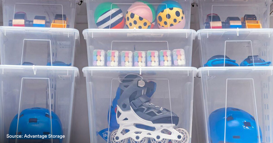 transparent self storage box