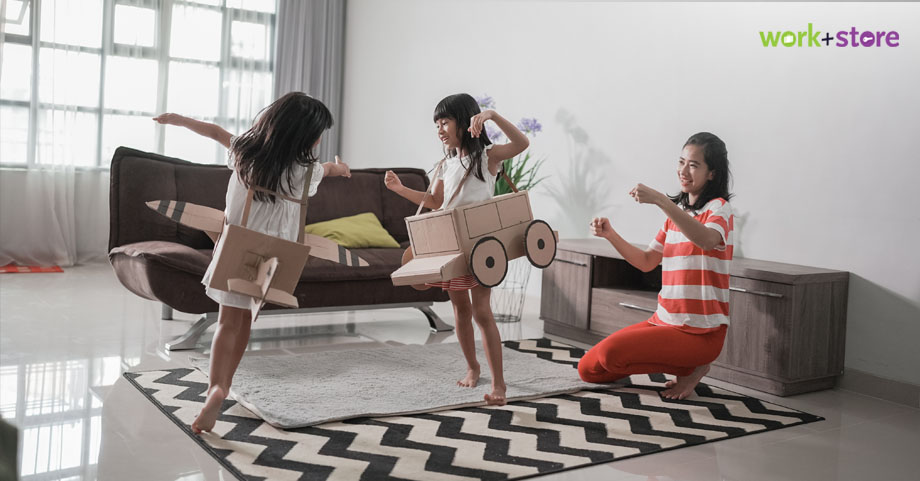 Storage space Singapore Increased safety at home