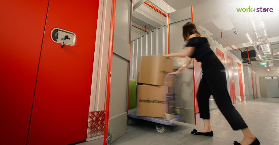 Declutter your home with self-storage