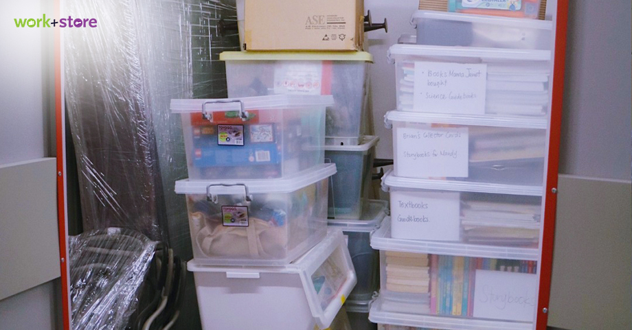 Consider a storage provider that offers a wide range of storage sizes-Storage space Singapore