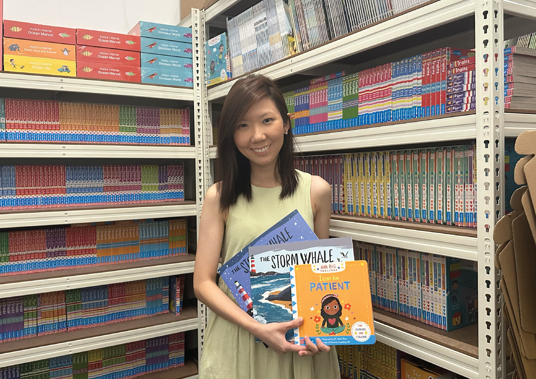 Chun Jie, owner of Caden and Caelyn’s Trove
