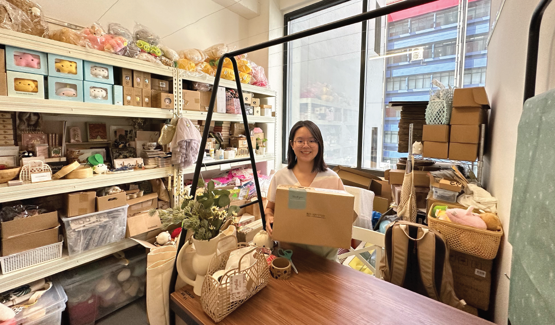 Priscilla, owner of HeyHappyPuff