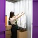 Image of a woman in decluttering