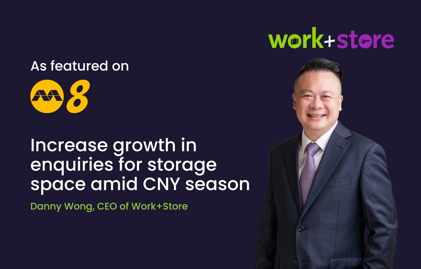 Increase growth in enquiries for storage space amid CNY season