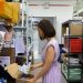lady fixing a storage unit