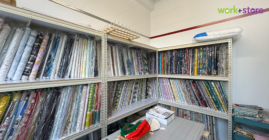 organized storage space