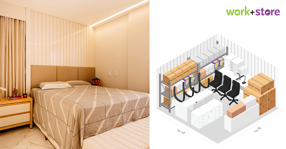 200-square-foot storage unit