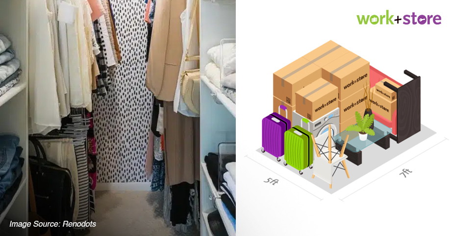 35 square-foot storage unit