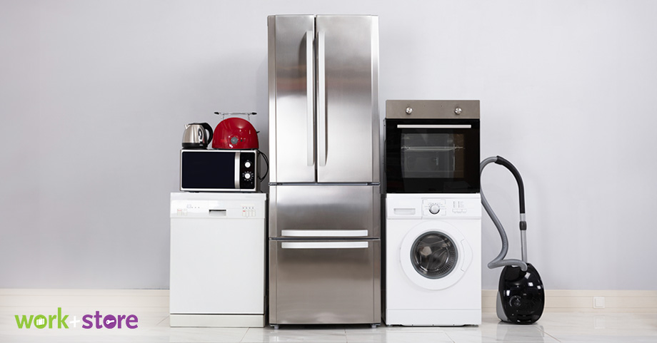 Appliances for storage unit rental