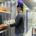 collector storing his en primeur wine