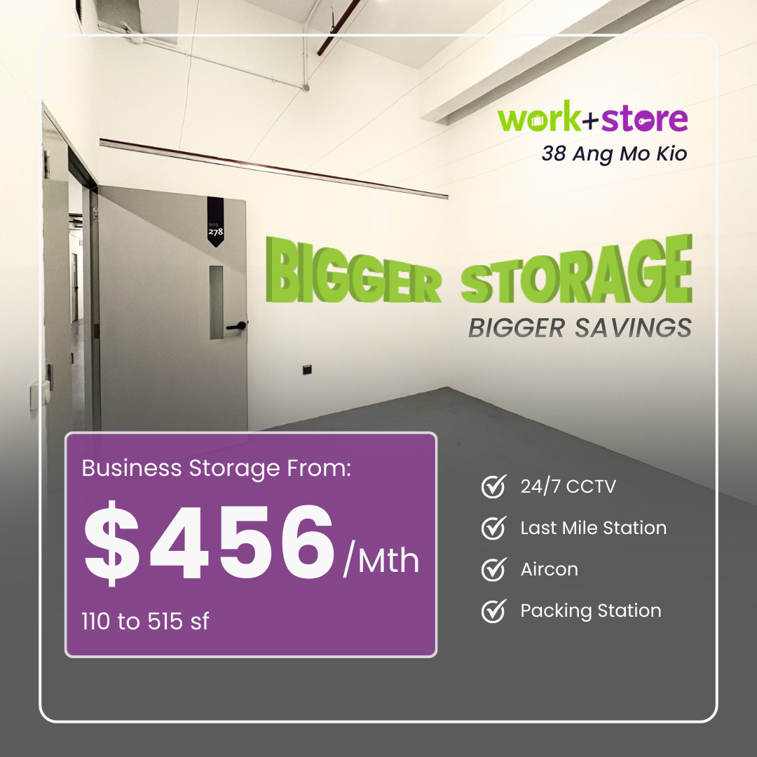 $456/mth Business Storage