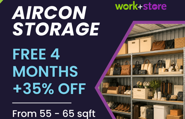 Aircon Storage (55-65 sqft): Free 4 Months + 35% Off
